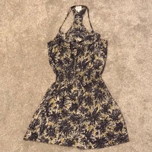 Gray parker silk mini dress - sz S